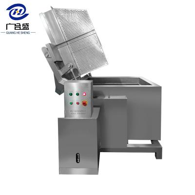 China Heating Jacket Electric Kettle Vegetable Processing Plant Basket Squre Pots Wholesale Hanging Industrial Cooking for sale