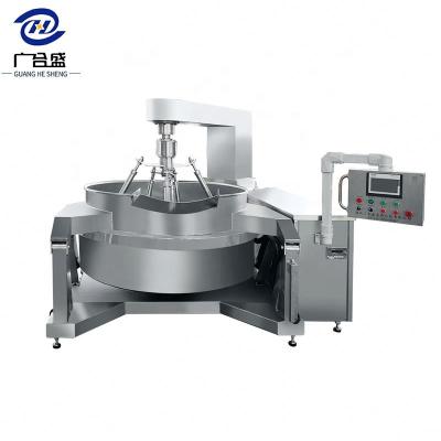 China Vegetable Processing Plant Cheap Price Customized Sus304 Stainsteel Chilli Machine Sauce Cooking Mixer for sale