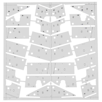 Cina Bordo su ordinazione del PWB del pannello di alto potere 18W LED per la lampada del soffitto del LED in vendita