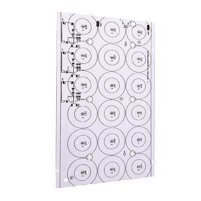 Chine SMD LED allumant le panneau Min Line Width de carte PCB de double couche 0.1mm à vendre