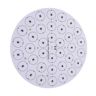 Chine 24v épaisseur en aluminium 0.5OZ 1OZ 1.5OZ d'en cuivre de la lumière LED MCPCB à vendre