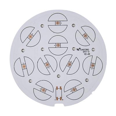 China Estabilidad dimensional del ISO SMT LED del bulbo del tablero ligero de aluminio del PWB en venta