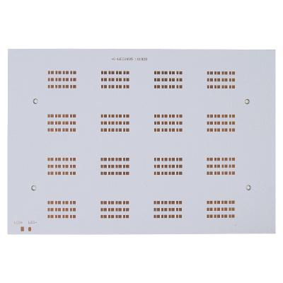 China Van het LEIDENE Lichte Koperoz PCB van SMD RGB 4 kiezen Opgeruimde Koper Beklede Raad uit Te koop