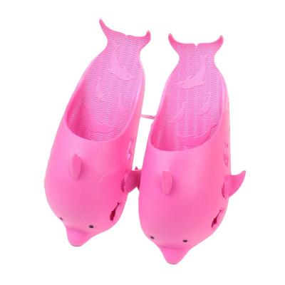 China Bestselling Fashion Dolphin Breathable Boys And Girls PVC Women Cute Cartoon Slippers For Kids for sale