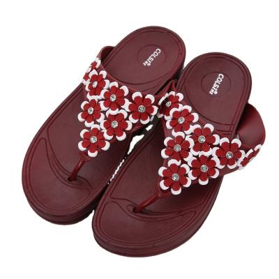 China Fashion Trend Top Sale Guaranteed Quality Beach Flip Flop Ladies Slippers With Cushy Sole for sale