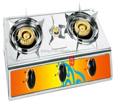 China 2022 Best Cheap Price Hotel Tabletop High Quality Cooking 3 Burners Stainless Steel Gas Stove for sale