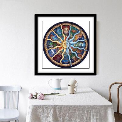 China Minimalist Stickers 5d Diamond Painting Cross Stitch Diy Full Diamond Painting Abstract Oil Painting Series for sale