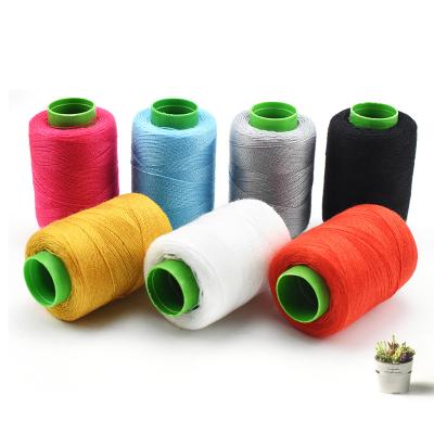 China High Quality Colorful Polyester Cotton Sewing Thread Coser Hilos Machine Embroidery Thread Abrasion-Resistant High Tensile Thread for sale