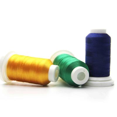 China Manufacturer Abrasion-Resistant Hot Selling 1000M Polyester Embroidery Machine Spools Thread for sale