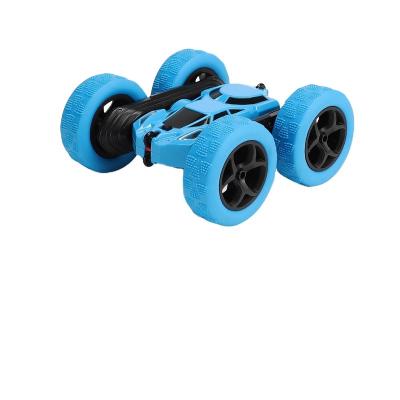 China Children's Toy Remote Control Double Side Stunt Car Stunt Car Roll Up 360 Degree Rotating Cross Country Four-wheeled Dr. for sale