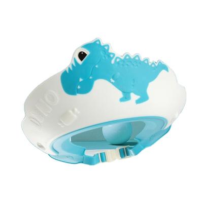 China Sand Playing Baby Tool Silicone New Cartoon Adjustable Baby Shampoo Hat Baby Shower Hat for sale