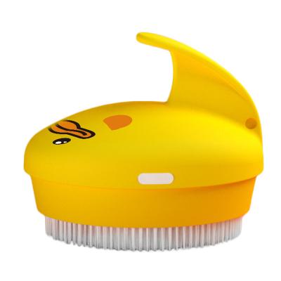 China Sand Playing Tool Children's Bath Brush Baby Scrub Baby Soft Hair Bath Scrub Head Shampoo Brush for sale