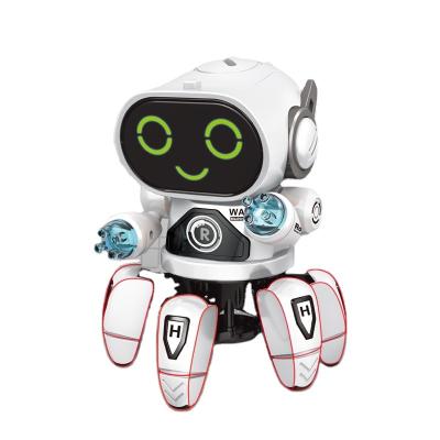 China Hot Selling Six-claw Robot Light Music Pet FLASHING Electric Electronic Children's Toys Dancing for sale