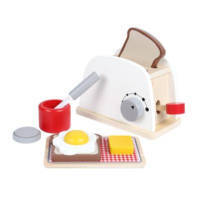 China Role Play House Baby's Birthday Gift Wooden Children Play House Simulation Kitchen Toy Set for sale