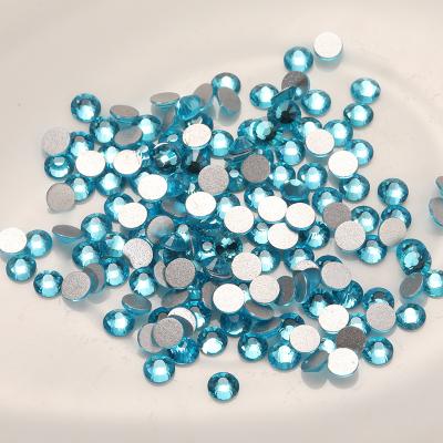 China SS8 AAAA quality china flatback cheap hotfix ab rhinestone nail art crystal nail art no ways for sale