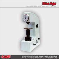 중국 최대를 가진 HR-150A 록웰 duormeter. 나무로 되는 케이스에서 견본 (170mm)의 고도 판매용