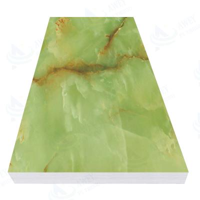 China High Quality Eco-friendly Marble Sheet 8*4 UV Marble Sheet Used For Interior Wall Decoration for sale