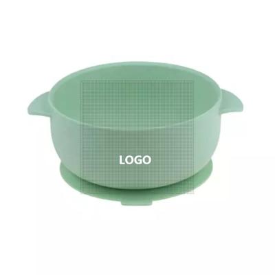 China Viable Silicone Baby Bowl Popular 145mm*115mm*56mm Baby Feeding Dilicone Bowls With SuctionFfor Super Babies Kids Toddlers for sale