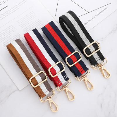 China Factory Custom Nylon Women Shoulder Bag Strap Bag Accessories Colorful Adjustable Handbag Straps For Bag Belt for sale