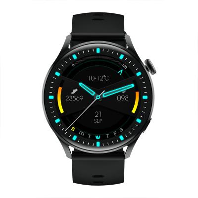 China 1.28 Inch Screen Round Smartwatch BT5.1 Chronograph Call Button Rotating Heart Rate Wear Smart Watch S88 for sale