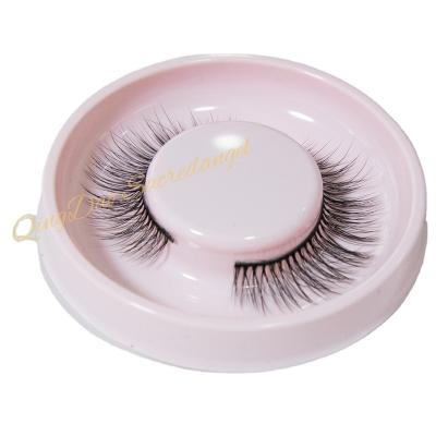 China Top Seller Mink Hair Lashes False Mink Crisscross Eyelashes 3D Extensions 25Mm for sale