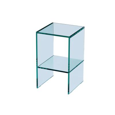 China Modern Modern Plant Flower Display Stand Indoor Outdoor Shelf With Clear Glass In Garden for sale