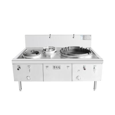 China Best Selling Low Pressure Restaurant Commercial Stove 2 Burner Manufacturers Gas Stove for sale