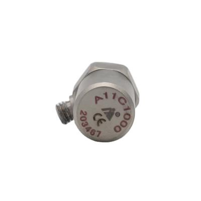 China Universal Low Frequency and High Sensitivity Vibration Measurement Pizeoelectric Single Axial Accelerometer for Measurement Acceleration for sale