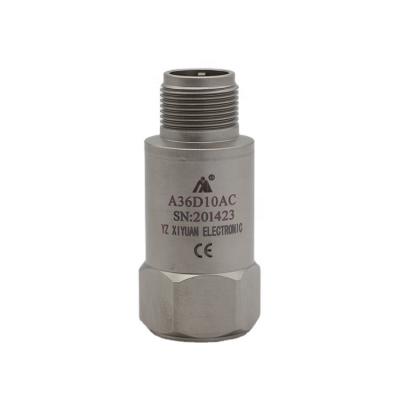 China Strong anti-interference performance A36D10AC 10g 4-20MA dynamic output industrial current type acceleration sensor for sale