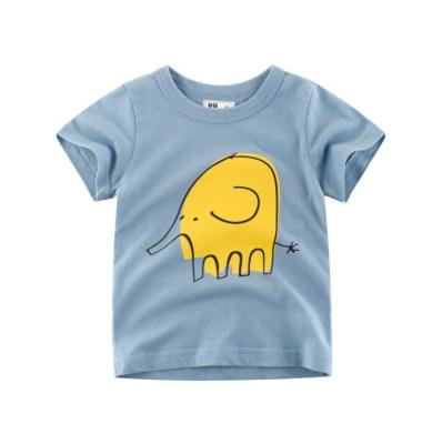 China Custom Made High Quality Enzyme Washed Cotton High Quality Enzyme Washed Cotton Baby Boy Clothing Baby Clothes Baby Clothes T-shirt for sale