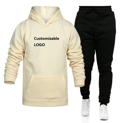 China Wholesale QUICK DRY Fashion Pullover Hoodie Unisex Custom Sporty Men and Women Sets Gym Clothing Men and Women for sale