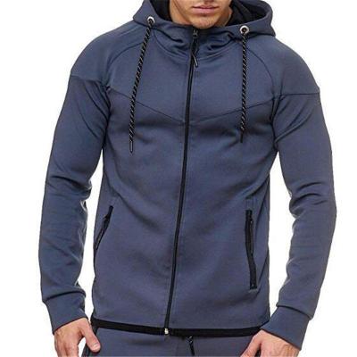 China Wholesale QUICK DRY High Quality Windproof Outdoor Jacket Men's Custom Fitness Gym Tracksuit Coat Sportswear for sale