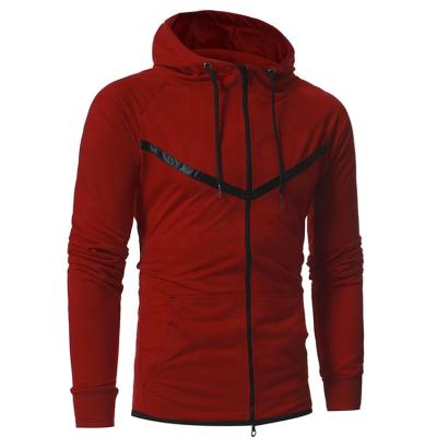 China Hot Selling QUICK DRY Product Fashion Cotton Breathable Sports Coat Men Zipper Hoodie for sale