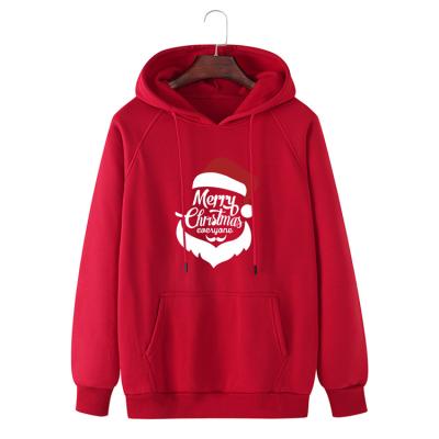 China New Product Women Print Embroidered Pullover Fleece Breathable Christmas Sweatshirt Waterproof Hoodies Anti-pilling for sale