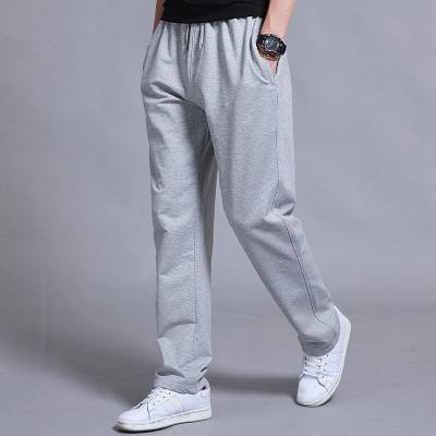 China Anti-Wrinkle Mens Joggers Pants Ties Closure Pockets Casual Mens Trousers Cotton Sweatpants Jogging Forsports for sale