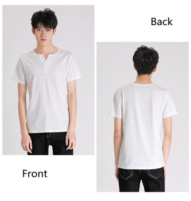 China 2021 new Anti-wrinkle plus size V printing high street shorts sheathed loose men and women couple casual T-shirt for sale