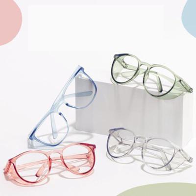 China Anti Glasses 2021 Designer Eyeglasses Famous Brands Trendy Blue Lightweight Optical Glasses Frames for sale