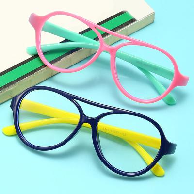 China Light Filter Fashionable Blue Anti Computer Glass Kids Optical Glasses for sale