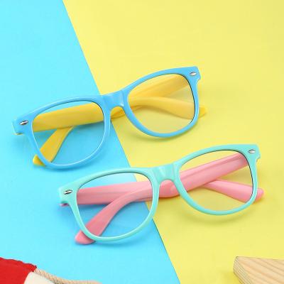 China Trendy Fashion Blue Light Blocking Glasses For River 2021 Kids Glasses Optical for sale