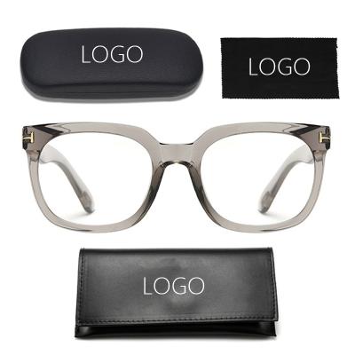 China Wholesale New Big Brand Fashionable Clear Glasses Frames Optical for sale