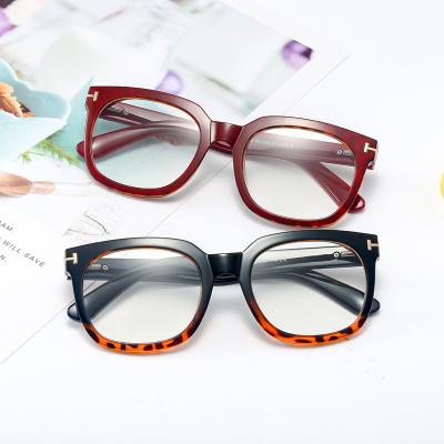 China Fashionable Custom Wholesale Big Glasses Frames Clear Optical Frame Set Glasses for sale