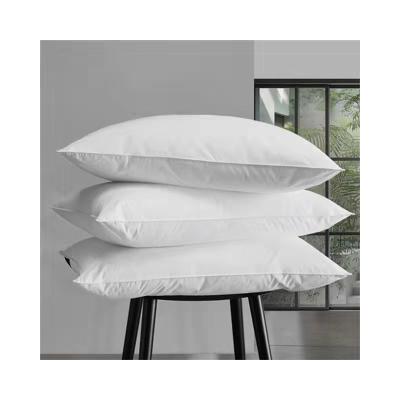 China Hotel Quality Feather Special Washable Pillow Filled Neck Velvet Antistatic Guaranteed Comfortable Mid-Size Pillow for sale