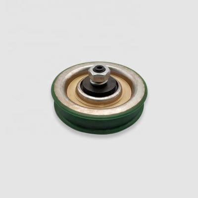 China Original Contemporary Green Color KM86226G01 ​​Elevator Door Hanger Roller for sale