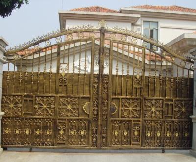 China GD modern industrial villa garden gate iron gates for sale