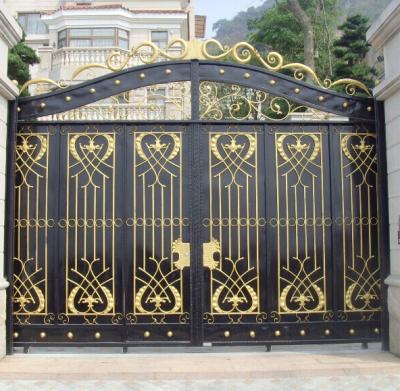 China Modern High Quality GD OKM Villa Metal Gatesimple Door Design for sale