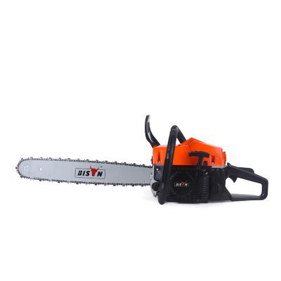 China 2-Stroke BISON 45cc 58cc 2 Stroke Gasoline Chainsaw New Power Wood Tree Cutting Machine for sale