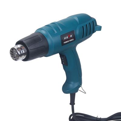 China BISON 2000w Cool/Hot Adjustable Electric Welding Elements Air Shrink To Wrap Hot Air Heat Gun Machine for sale