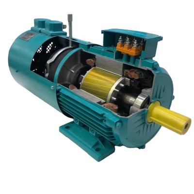 China 1 Totally Enclosed 5 Hp High Torque Electric Low Speed ​​AC Motor for sale