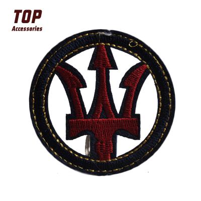 China Handmade Custom Logo Embroidery Patches Iron On Felt Embroidery Applique for sale