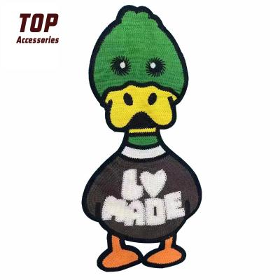 China Best Quality Handmade Custom Cartoon Sew On Logo Embroidery Patches for sale